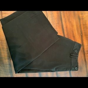 WHBM cropped business casual black pants